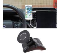 DIYUCAR Support magnétique de téléphone de voiture compatible avec Ford Ranger 2023-2025, support de téléphone portable pour grille d'aération, rotation à 360° pour smartphones de 4 à 7" (style B)
