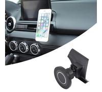 DIYUCAR Support magnétique de téléphone de voiture compatible avec Mazda MX-5 ND 2016-2025, console centrale, support de téléphone portable, rotation à 360°, support de téléphone magnétique pour