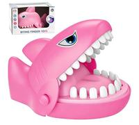 Diyxisk Requin Jeu Crocodile Dent 15 x 10 cm Croc Dentiste Jouet Dents Aléatoire Idéal pour Les Enfants Les Jeux en Famille Jeux de Société Convient aux Filles et aux Garçons Cadeau