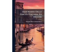 Dizionario Delle Lingue Italiana, Ed Inglese