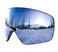Dizokizo Ski de Remplacement Lunettes de Ski Lentilles Magnétiques Sphériques Lunettes de Neige