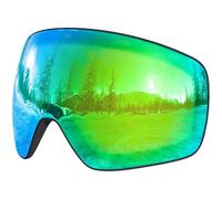 Dizokizo Ski de Remplacement Lunettes de Ski Lentilles Magnétiques Sphériques Lunettes de Neige