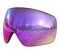 Dizokizo Ski de Remplacement Lunettes de Ski Lentilles Magnétiques Sphériques Lunettes de Neige