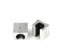 DIZTBTZFP Bloc de roulement à Billes linéaire Professionnel for routeur CNC, Guide 3D, 4 pièces SBR10UU SBR12UU SBR13UU SBR16UU SBR20UU SBR25UU SBR30UU(SBR20UU)