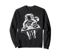 DJ Astronaute, Infini et au-delà, Musique, Design Blanc, Fun Sweatshirt