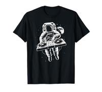 DJ Astronaute, Infini et au-delà, Musique, Design Blanc, Fun T-Shirt