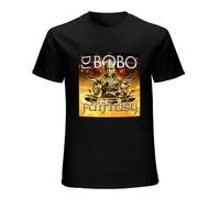 DJ Bobo Fantasy Tall Tee Shirts for Men Black XL