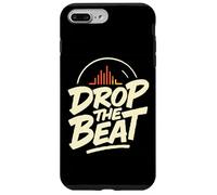 DJ Drop The Beat Graphic Cool Music Coque pour iPhone 7 Plus/8 Plus