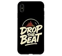 DJ Drop The Beat Graphic Cool Music Coque pour iPhone XS Max