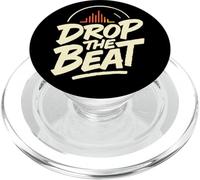 DJ Drop The Beat Graphic Cool Music PopSockets PopGrip pour MagSafe