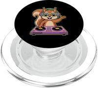 Dj Écureuil Avec Platines Cool PopSockets PopGrip pour MagSafe