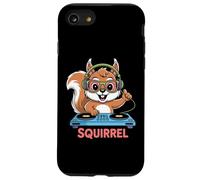 Dj Écureuil Squirrel Musique Mixage Amusant Coque pour iPhone SE (2020) / 7 / 8