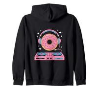 Dj Food Doux Musique Gourmandise Écoute Sweat à Capuche