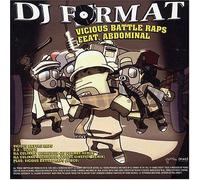 DJ Format - Vicious Battle Rap^s / Ill Culinary Behaviour (Remixes) - Maxi CD