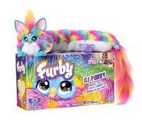 DJ Furby Jouet interactif en peluche - Musique, lumières et jeux - 5 modes, plus de 1 000 combos de jeu - Parle anglais et furbish - À partir de 6 ans - Aucune application ou Internet nécessaire