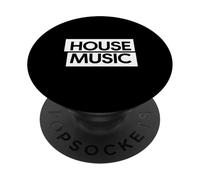 DJ House Techno de Chicago Raver Rave Festival Ed PopSockets PopGrip Adhésif