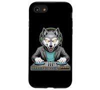 Dj Loup Amusant Pour Amateurs Musique Coque pour iPhone SE (2020) / 7 / 8