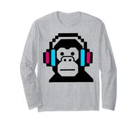 DJ Monkey with Headphones Animal Rave EDM Festival Manche Longue