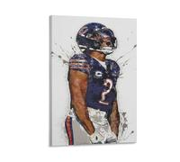 DJ Moore Impression sur toile - Décoration murale - Affiches d'œuvres d'art - Esthétique pour chambre - 50 x 75 cm