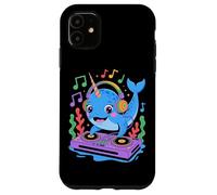 DJ Narval Mélodie Mix Musique Amusant Coque pour iPhone 11
