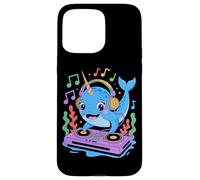 DJ Narval Mélodie Mix Musique Amusant Coque pour iPhone 15 Pro Max