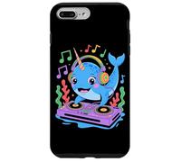 DJ Narval Mélodie Mix Musique Amusant Coque pour iPhone 7 Plus/8 Plus