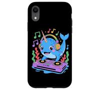 DJ Narval Mélodie Mix Musique Amusant Coque pour iPhone XR