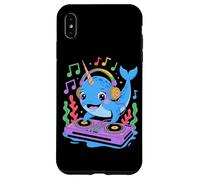 DJ Narval Mélodie Mix Musique Amusant Coque pour iPhone XS Max