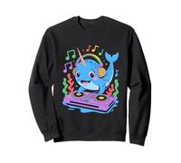 DJ Narval Mélodie Mix Musique Amusant Sweatshirt