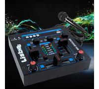 Dj Pa Discothèque Keller Partie 2-Kanal Mixer USB MP3 Microphone Line Big Léger