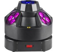 Dj Party Light,200 W Rgbw 4 En 1 Led Dj Stage Lights,Dj Lights Avec Rotation Infinie Et Son Activé Pour Mariage Dj Party Et Live House