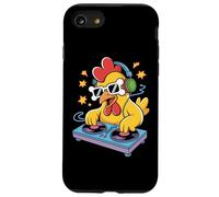 Dj Poulet Avec Lunettes De Soleil Cool Coque pour iPhone SE (2020) / 7 / 8
