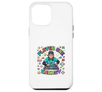 DJ Retro Gamer Energy Pixel Style Coque pour iPhone 12 Pro Max
