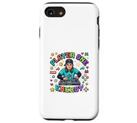 DJ Retro Gamer Energy Pixel Style Coque pour iPhone SE (2020) / 7/8