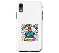 DJ Retro Gamer Energy Pixel Style Coque pour iPhone XR