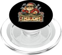 DJ Santa mixe des chansons de Noël PopSockets PopGrip pour MagSafe