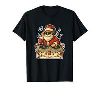DJ Santa mixe des chansons de Noël T-Shirt