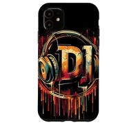 DJ Tattoo Design avec des écouteurs pour les DJ et les Coque pour iPhone 11