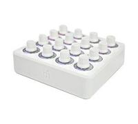 Surfaces de contrôle DJ Techtools MIDI Fighter Twister White Contrôleur DJ USB