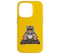 DJ Tiger Lunettes de Soleil - Urban Streetwear Dance Music Coque pour iPhone 14 Pro