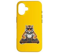 DJ Tiger Lunettes de Soleil - Urban Streetwear Dance Music Coque pour iPhone 16