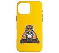 DJ Tiger Lunettes de Soleil - Urban Streetwear Dance Music Coque pour iPhone 16 Pro Max