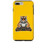 DJ Tiger Lunettes de Soleil - Urban Streetwear Dance Music Coque pour iPhone 7 Plus/8 Plus