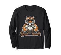 DJ Tiger Lunettes de Soleil - Urban Streetwear Dance Music Manche Longue