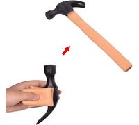 DJ·Wang Faux marteau en caoutchouc super latex pour des tours de magie Pro Crazy Hammer - Accessoire de comédie