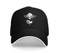 DJ Yoda Casquette de Baseball Mode Femmes Hommes Hip Hop Chapeaux Impression Épreuve de Soleil Sport de Plein air Casquettes de Baseball Cadeau d’Anniversaire
