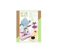Djeco Presse DIY Inspirante Nature – Presse à fleurs portable, à monter – 5+