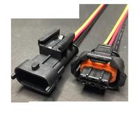 Dj7026a-3.5 connecteur de capteur Automobile 2p3p4p5p6p faisceau buse d'injection mâle femelle bout à longueur fil 15cm(3p strip line,5sets)