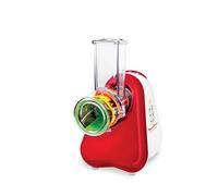 Moulinex Fresh Express + Râpe électrique et spiraliseur Rouge, Blanc