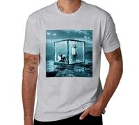 DJADJA & DINAZ Spleen T-Shirt T-Shirt for a Blank t Shirts Korean Fashion Plain t-Shirt Mens Cotton t Shirts Grey S